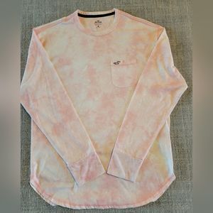 Mens Hollister Long Sleeve T Shirt, Medium